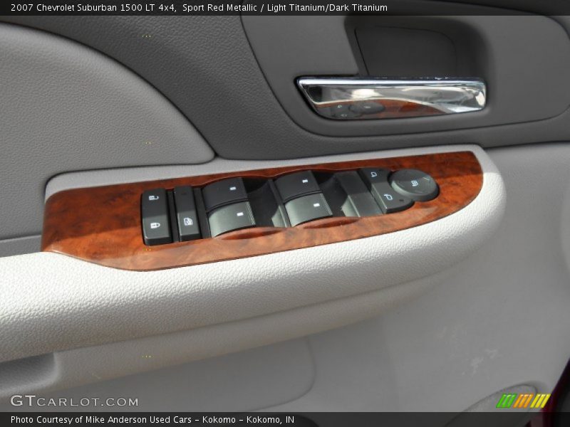 Sport Red Metallic / Light Titanium/Dark Titanium 2007 Chevrolet Suburban 1500 LT 4x4