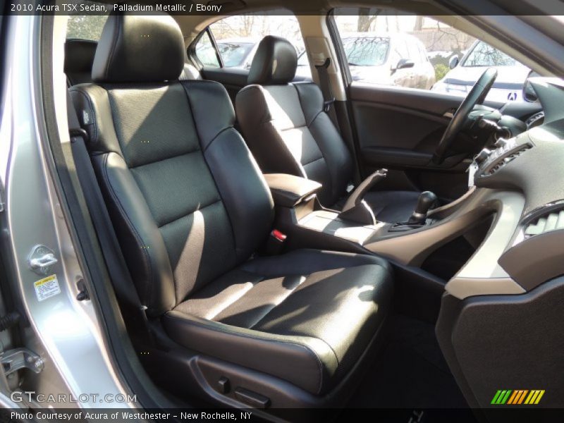 Palladium Metallic / Ebony 2010 Acura TSX Sedan