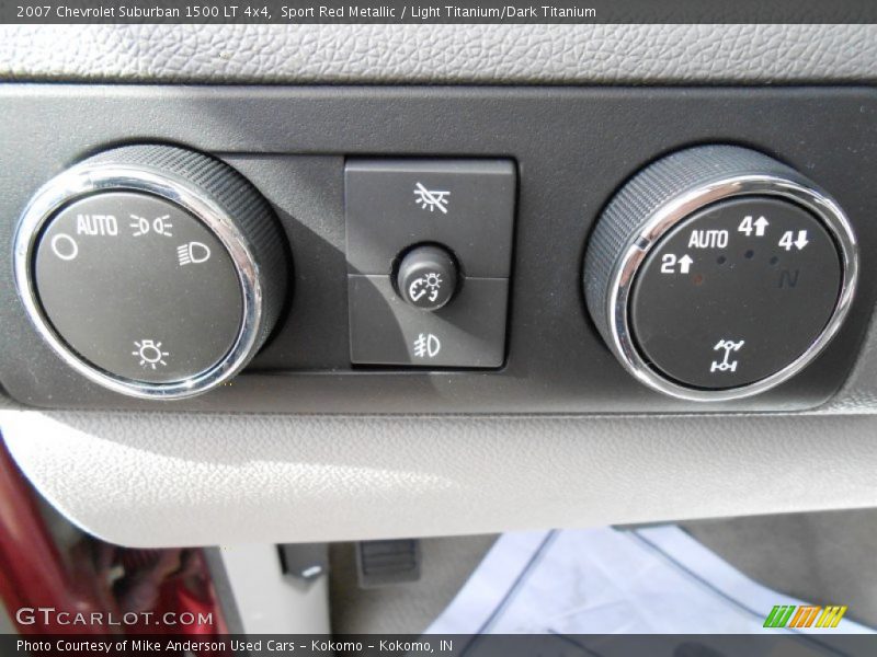 Sport Red Metallic / Light Titanium/Dark Titanium 2007 Chevrolet Suburban 1500 LT 4x4