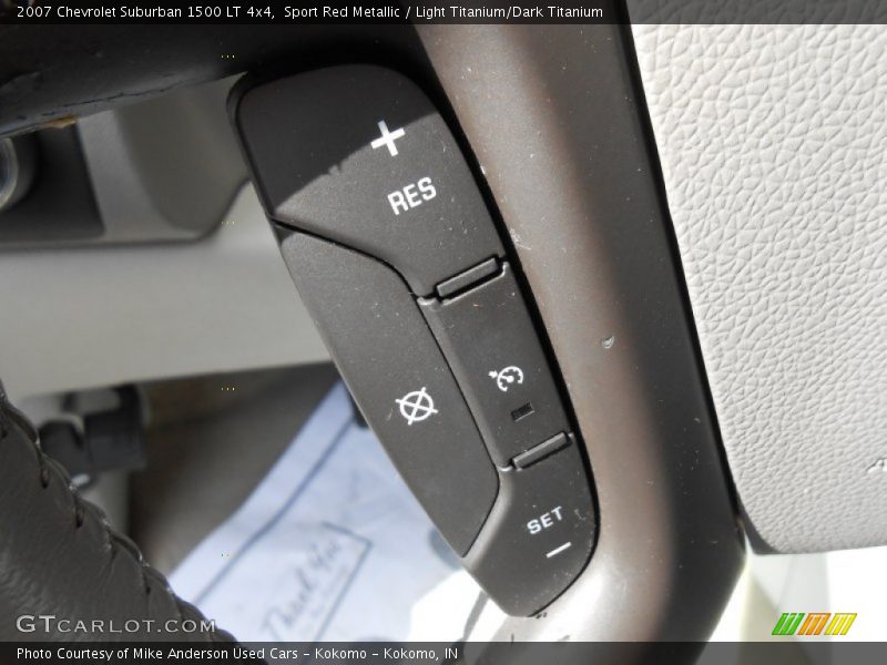 Sport Red Metallic / Light Titanium/Dark Titanium 2007 Chevrolet Suburban 1500 LT 4x4