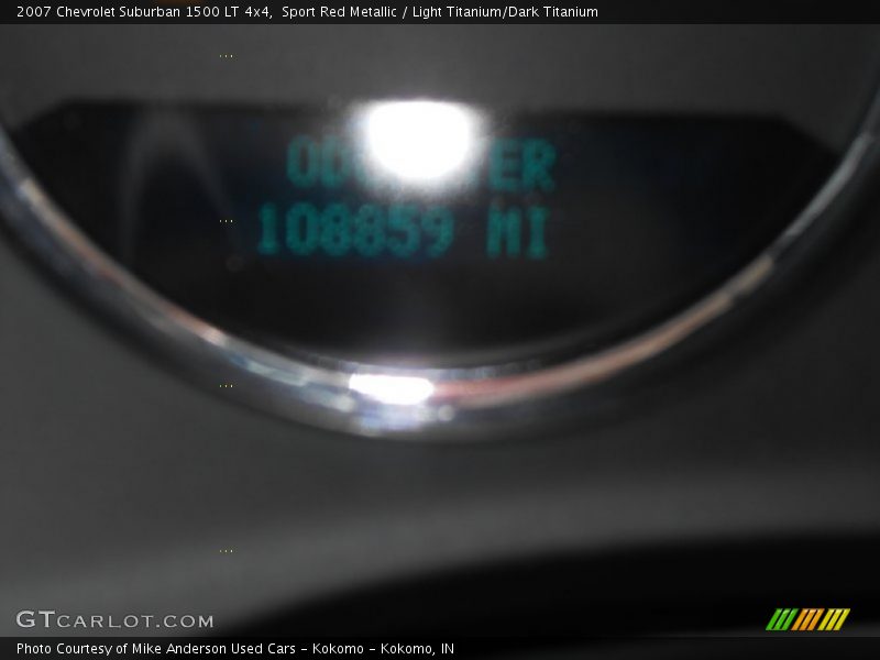 Sport Red Metallic / Light Titanium/Dark Titanium 2007 Chevrolet Suburban 1500 LT 4x4