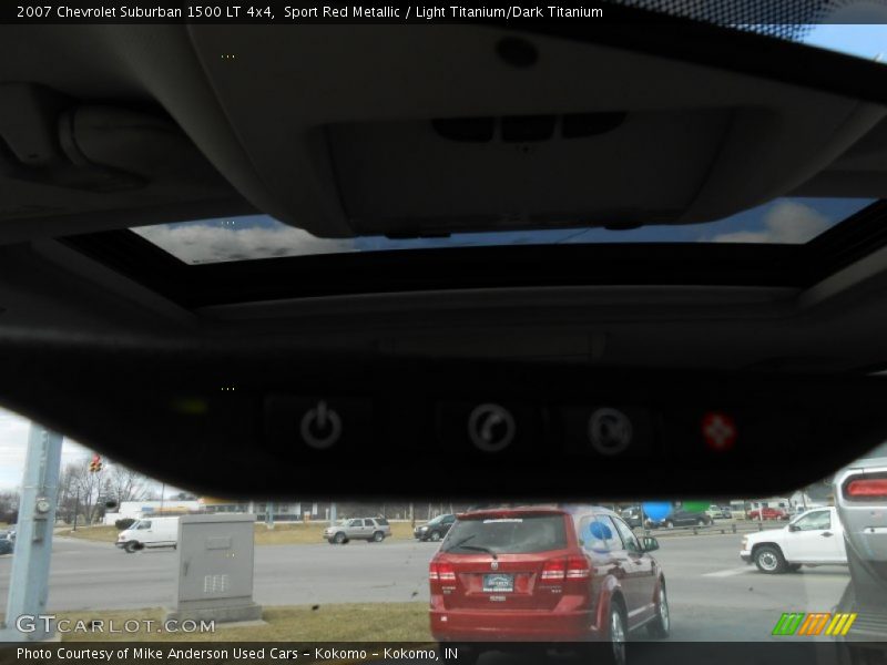 Sport Red Metallic / Light Titanium/Dark Titanium 2007 Chevrolet Suburban 1500 LT 4x4