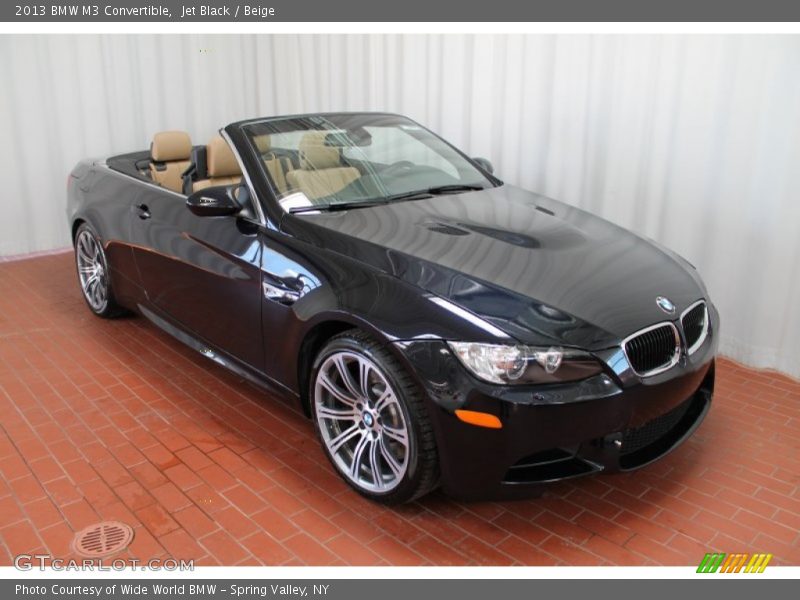 Jet Black / Beige 2013 BMW M3 Convertible