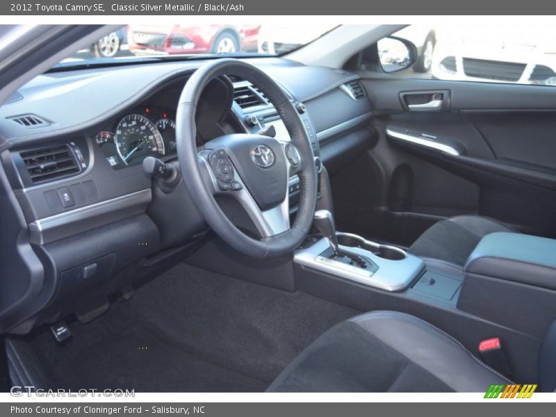 Classic Silver Metallic / Black/Ash 2012 Toyota Camry SE