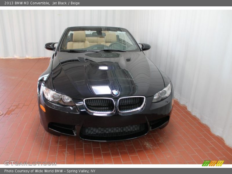 Jet Black / Beige 2013 BMW M3 Convertible