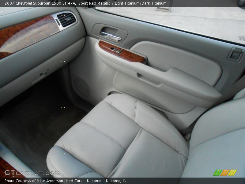 Sport Red Metallic / Light Titanium/Dark Titanium 2007 Chevrolet Suburban 1500 LT 4x4