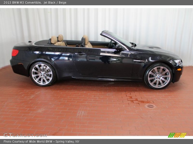 Jet Black / Beige 2013 BMW M3 Convertible