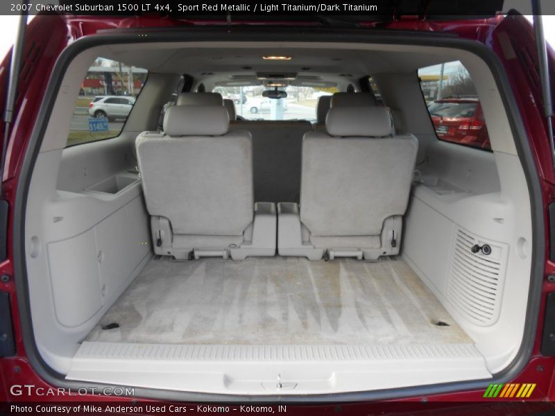 Sport Red Metallic / Light Titanium/Dark Titanium 2007 Chevrolet Suburban 1500 LT 4x4