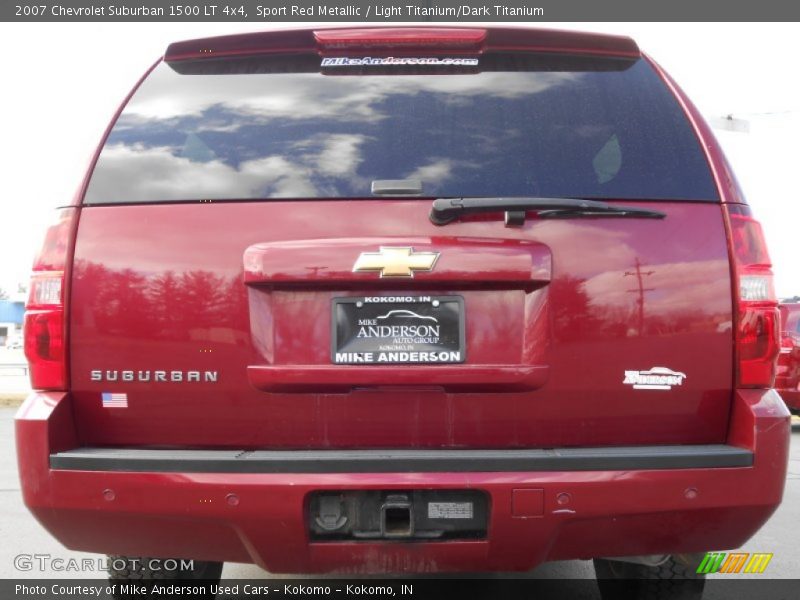 Sport Red Metallic / Light Titanium/Dark Titanium 2007 Chevrolet Suburban 1500 LT 4x4