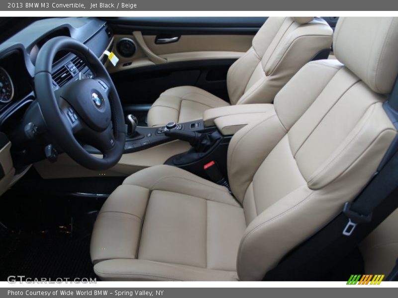 Front Seat of 2013 M3 Convertible
