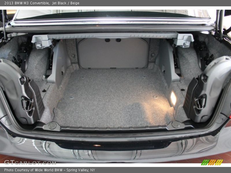  2013 M3 Convertible Trunk