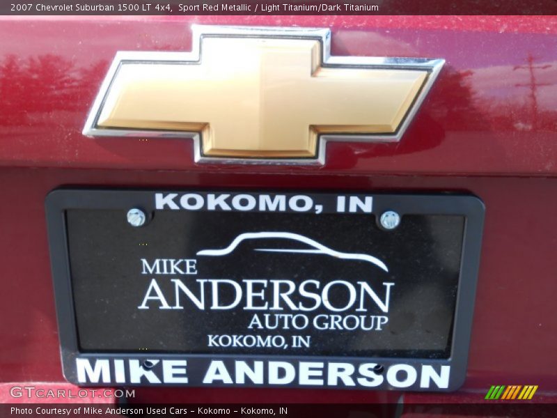 Sport Red Metallic / Light Titanium/Dark Titanium 2007 Chevrolet Suburban 1500 LT 4x4