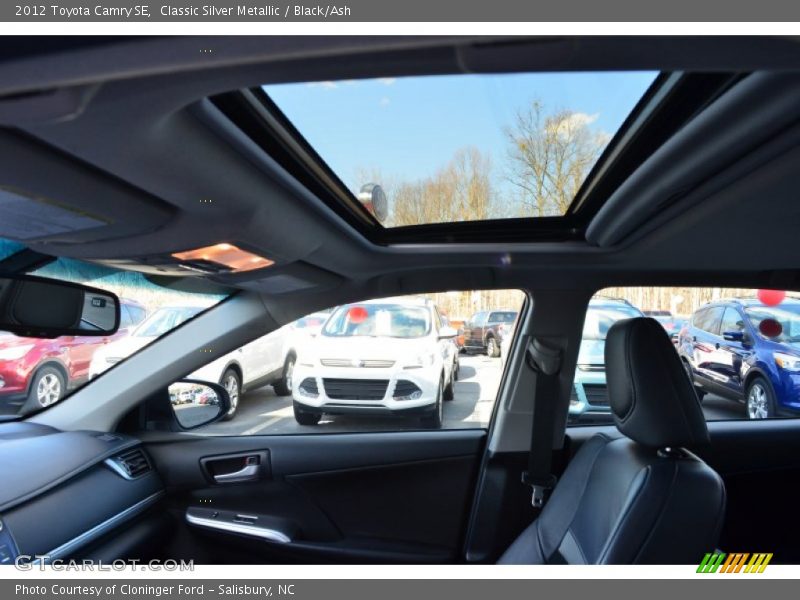 Classic Silver Metallic / Black/Ash 2012 Toyota Camry SE