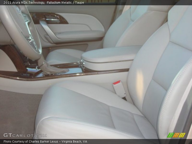 Palladium Metallic / Taupe 2011 Acura MDX Technology