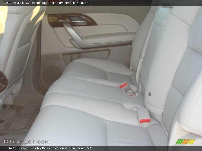 Palladium Metallic / Taupe 2011 Acura MDX Technology