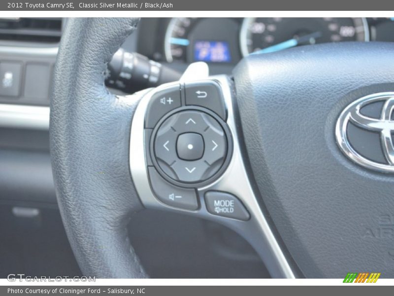 Classic Silver Metallic / Black/Ash 2012 Toyota Camry SE