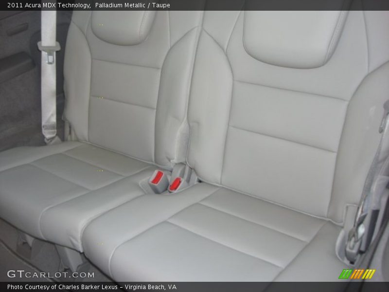 Palladium Metallic / Taupe 2011 Acura MDX Technology