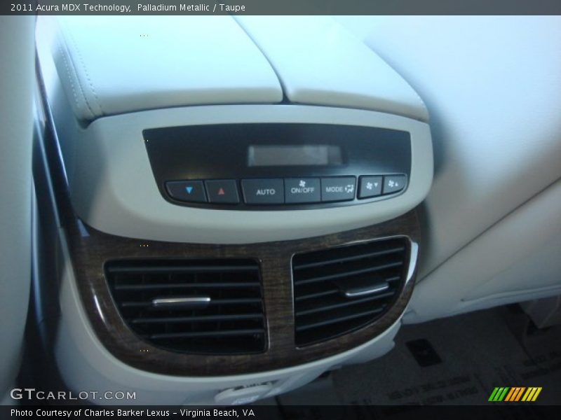 Palladium Metallic / Taupe 2011 Acura MDX Technology