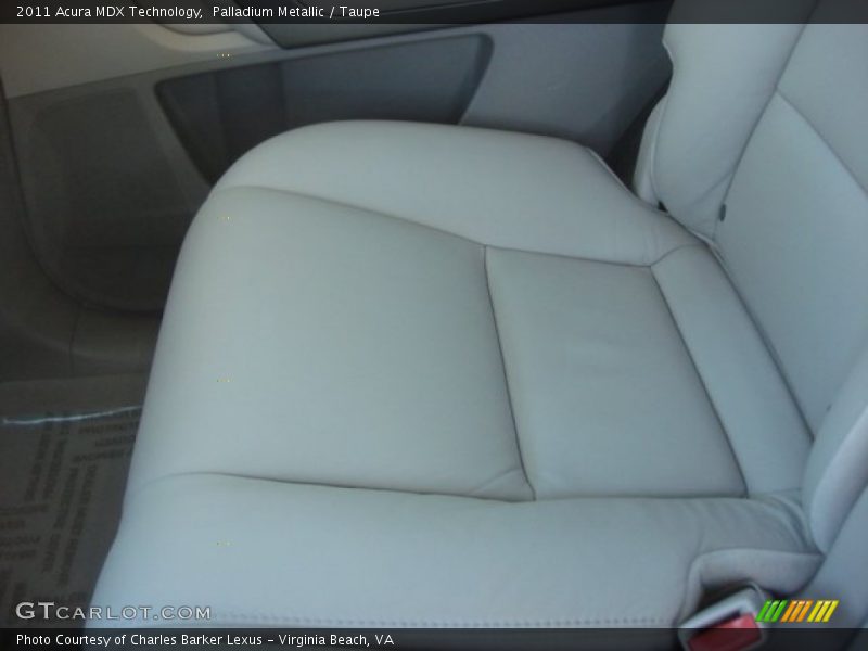 Palladium Metallic / Taupe 2011 Acura MDX Technology