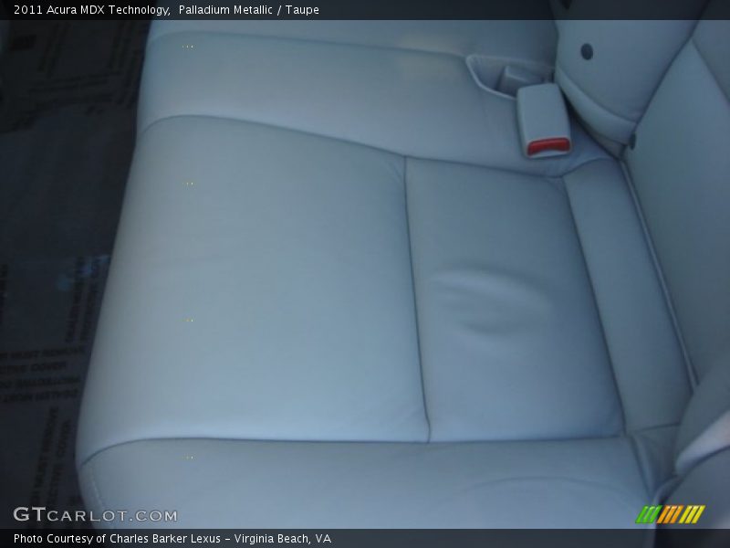 Palladium Metallic / Taupe 2011 Acura MDX Technology