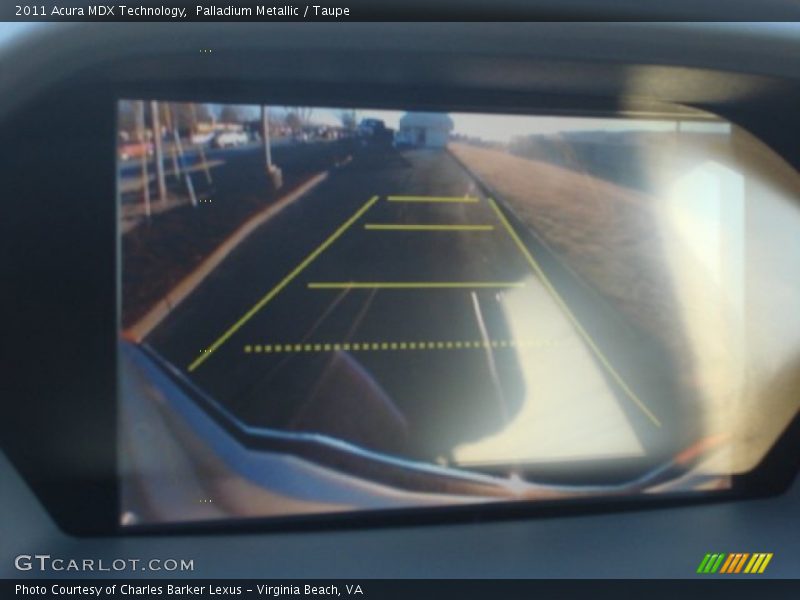 Palladium Metallic / Taupe 2011 Acura MDX Technology
