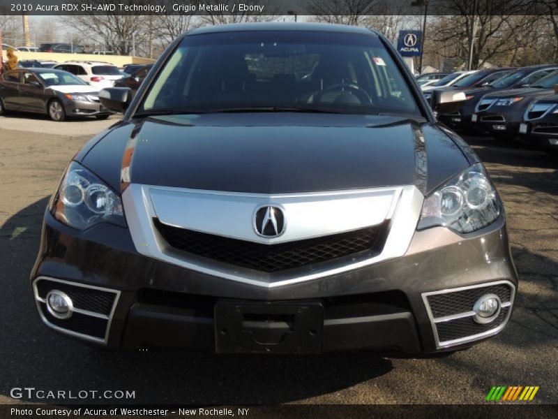 Grigio Metallic / Ebony 2010 Acura RDX SH-AWD Technology