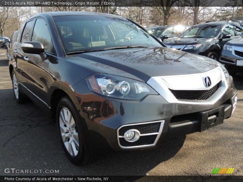 Grigio Metallic / Ebony 2010 Acura RDX SH-AWD Technology