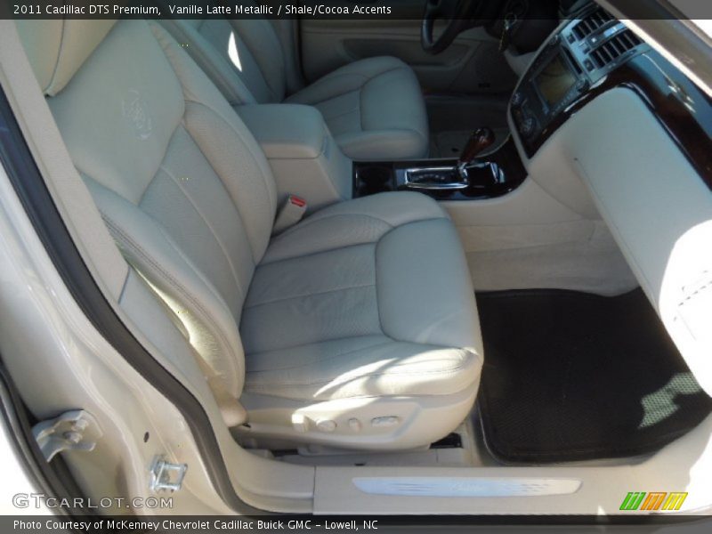 Vanille Latte Metallic / Shale/Cocoa Accents 2011 Cadillac DTS Premium