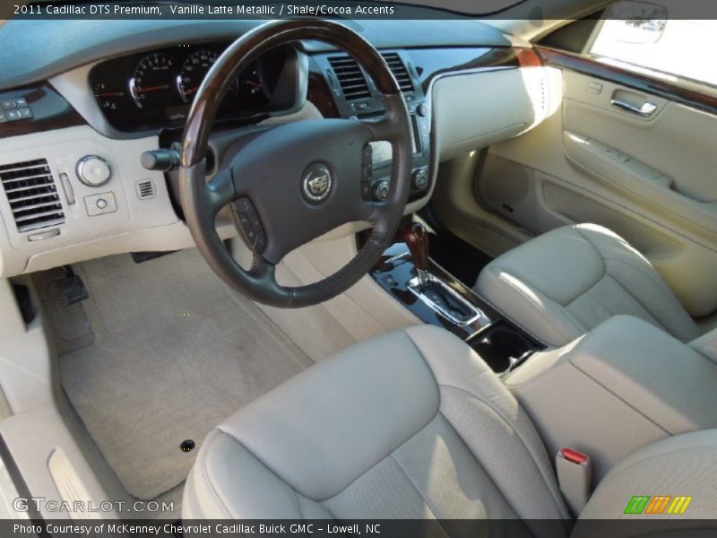 Shale/Cocoa Accents Interior - 2011 DTS Premium 