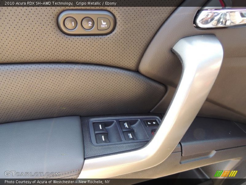 Grigio Metallic / Ebony 2010 Acura RDX SH-AWD Technology