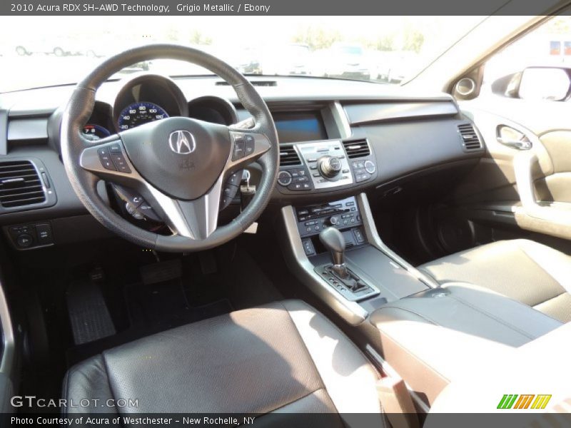 Ebony Interior - 2010 RDX SH-AWD Technology 
