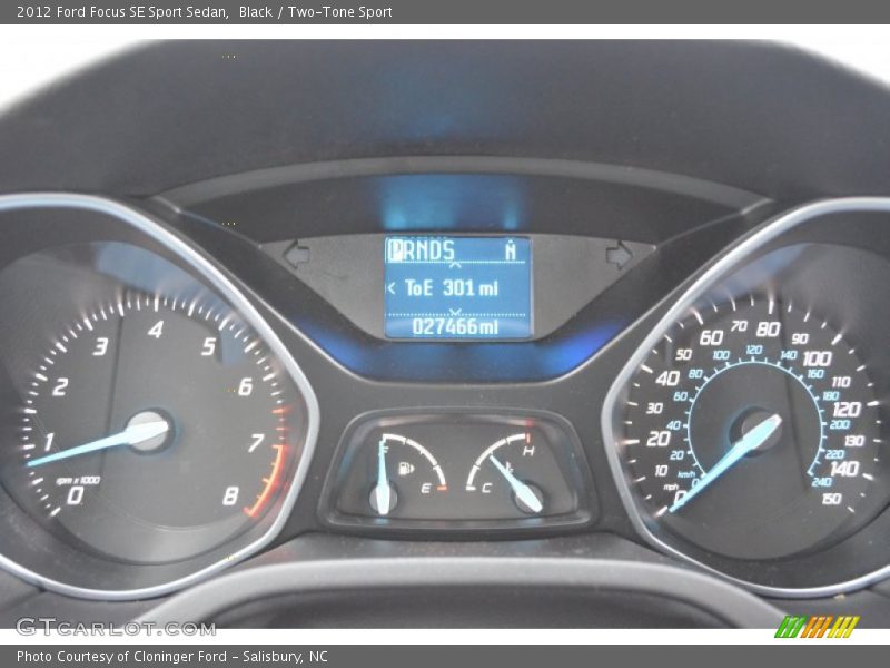 Black / Two-Tone Sport 2012 Ford Focus SE Sport Sedan