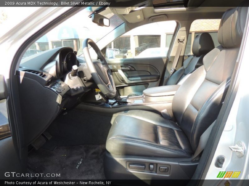 Billet Silver Metallic / Ebony 2009 Acura MDX Technology