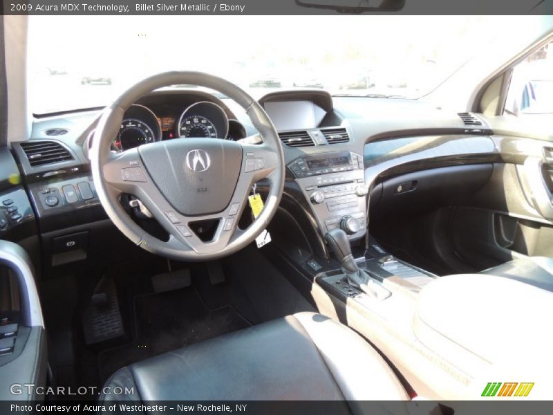 Ebony Interior - 2009 MDX Technology 