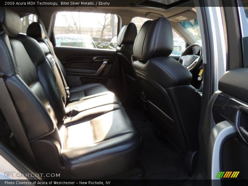 Billet Silver Metallic / Ebony 2009 Acura MDX Technology