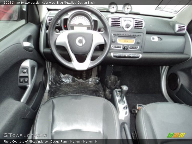 Blue Metallic / Design Black 2008 Smart fortwo passion cabriolet