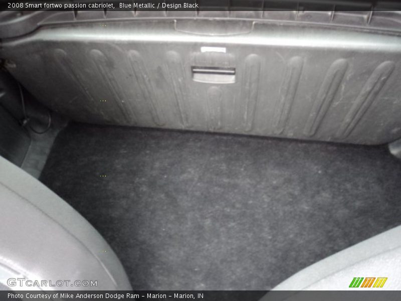 Blue Metallic / Design Black 2008 Smart fortwo passion cabriolet