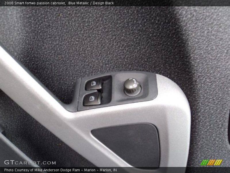 Blue Metallic / Design Black 2008 Smart fortwo passion cabriolet