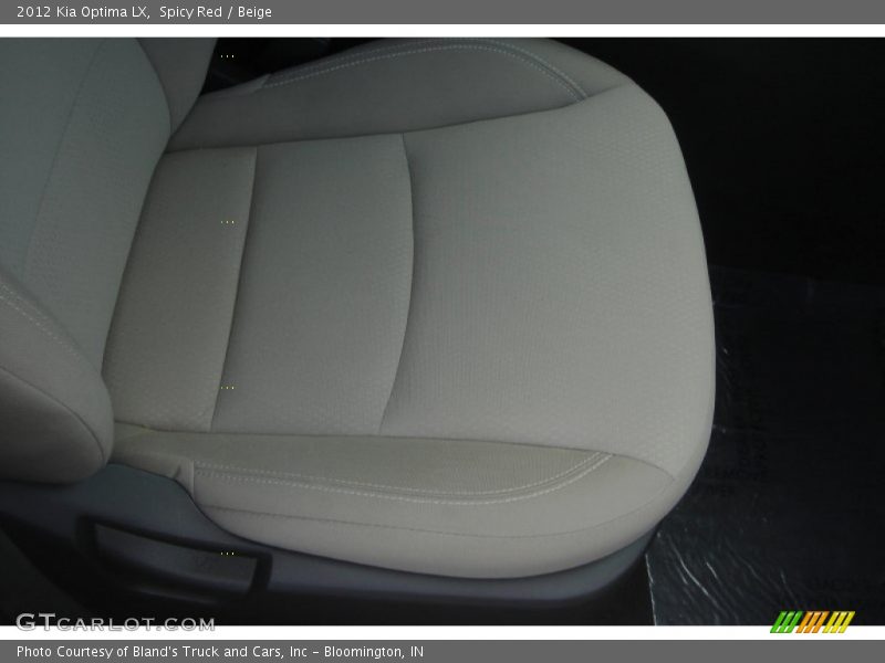 Spicy Red / Beige 2012 Kia Optima LX