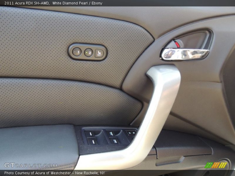 White Diamond Pearl / Ebony 2011 Acura RDX SH-AWD