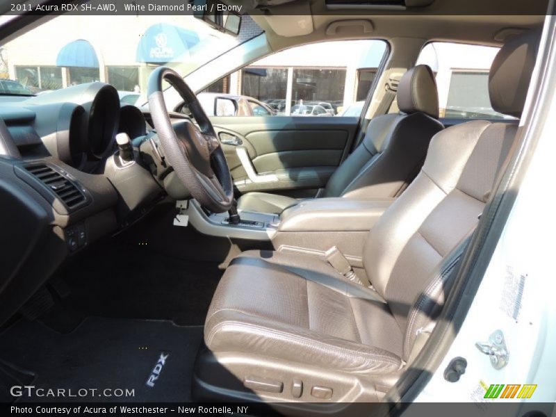White Diamond Pearl / Ebony 2011 Acura RDX SH-AWD