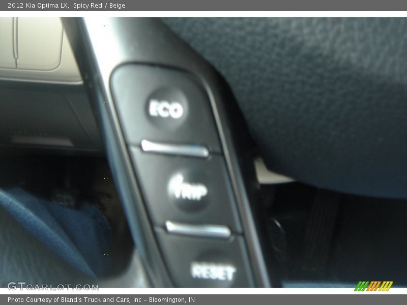 Spicy Red / Beige 2012 Kia Optima LX