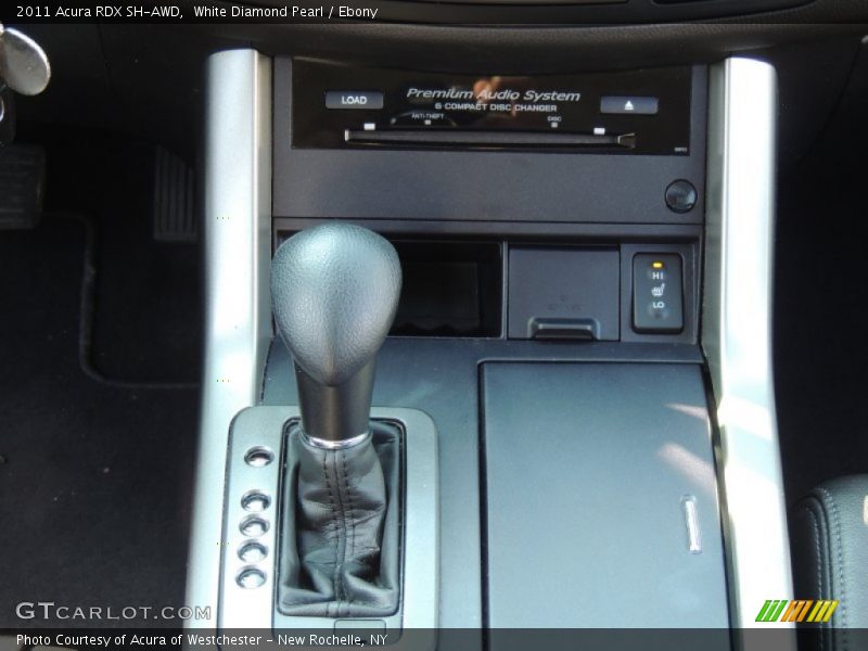 White Diamond Pearl / Ebony 2011 Acura RDX SH-AWD
