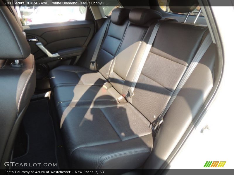 White Diamond Pearl / Ebony 2011 Acura RDX SH-AWD
