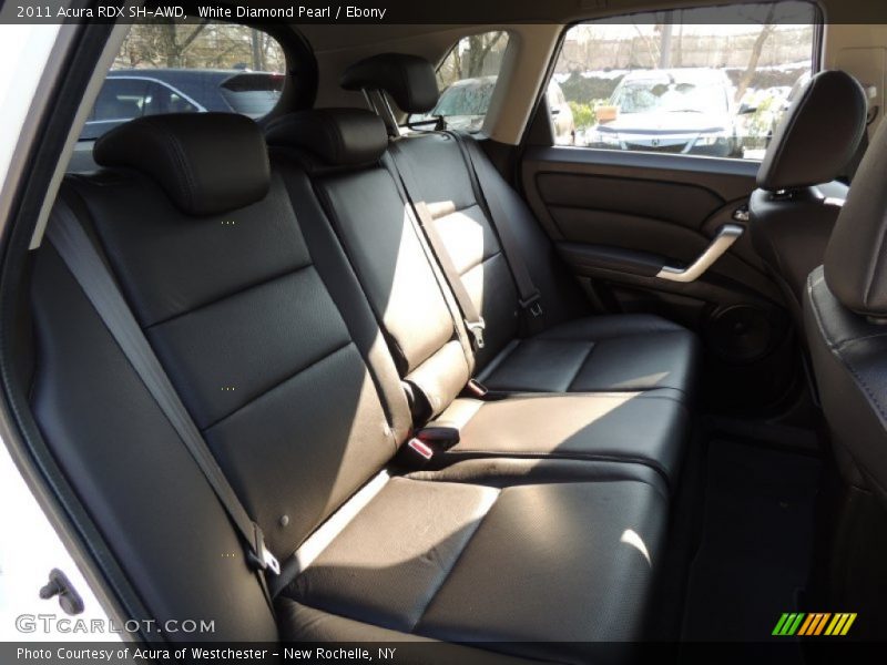 White Diamond Pearl / Ebony 2011 Acura RDX SH-AWD