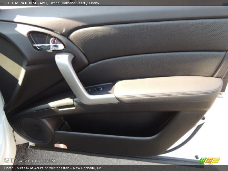 White Diamond Pearl / Ebony 2011 Acura RDX SH-AWD
