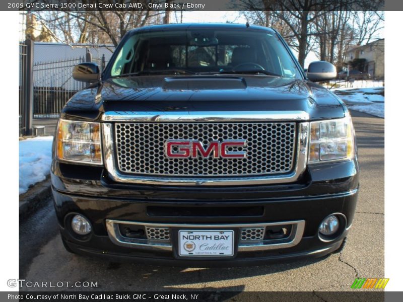 Onyx Black / Ebony 2009 GMC Sierra 1500 Denali Crew Cab AWD