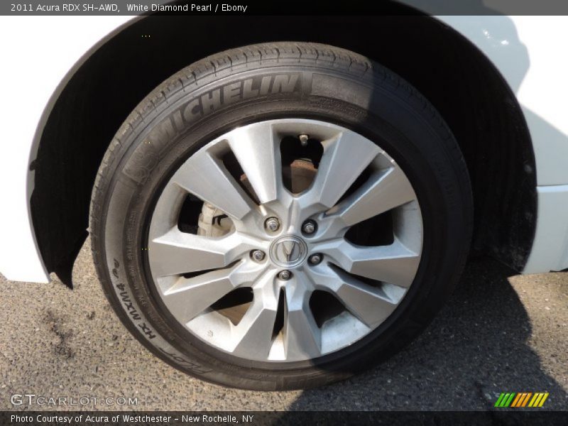 White Diamond Pearl / Ebony 2011 Acura RDX SH-AWD