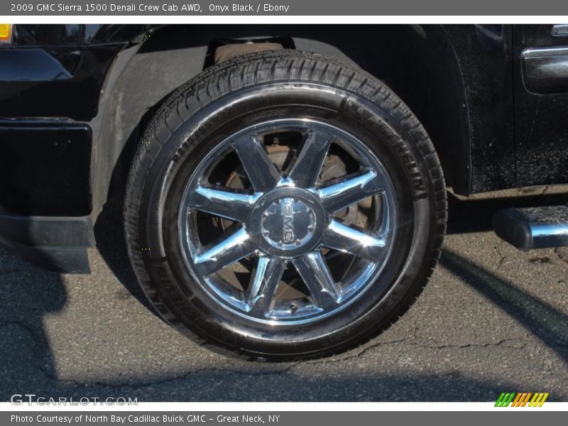 Onyx Black / Ebony 2009 GMC Sierra 1500 Denali Crew Cab AWD