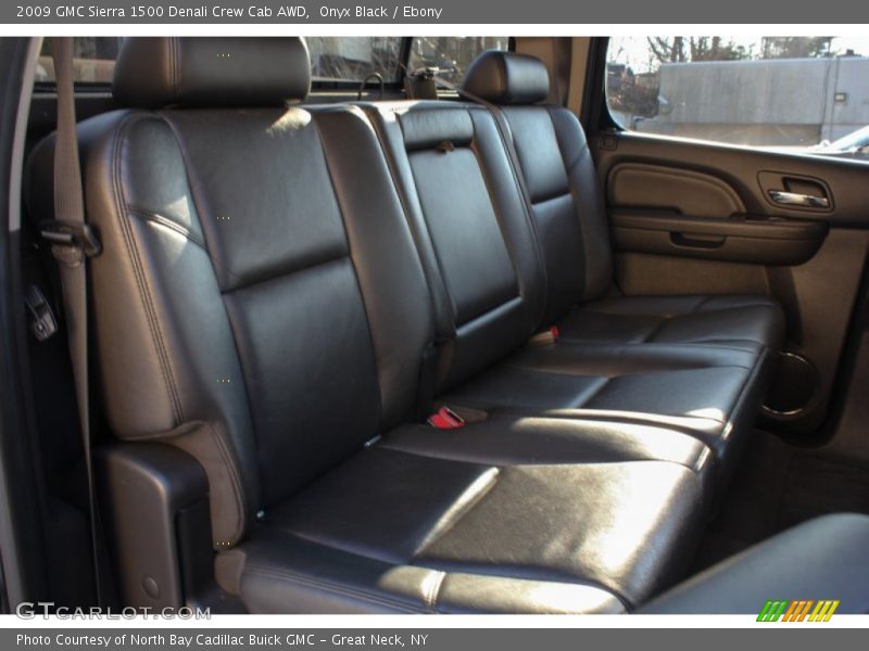 Onyx Black / Ebony 2009 GMC Sierra 1500 Denali Crew Cab AWD